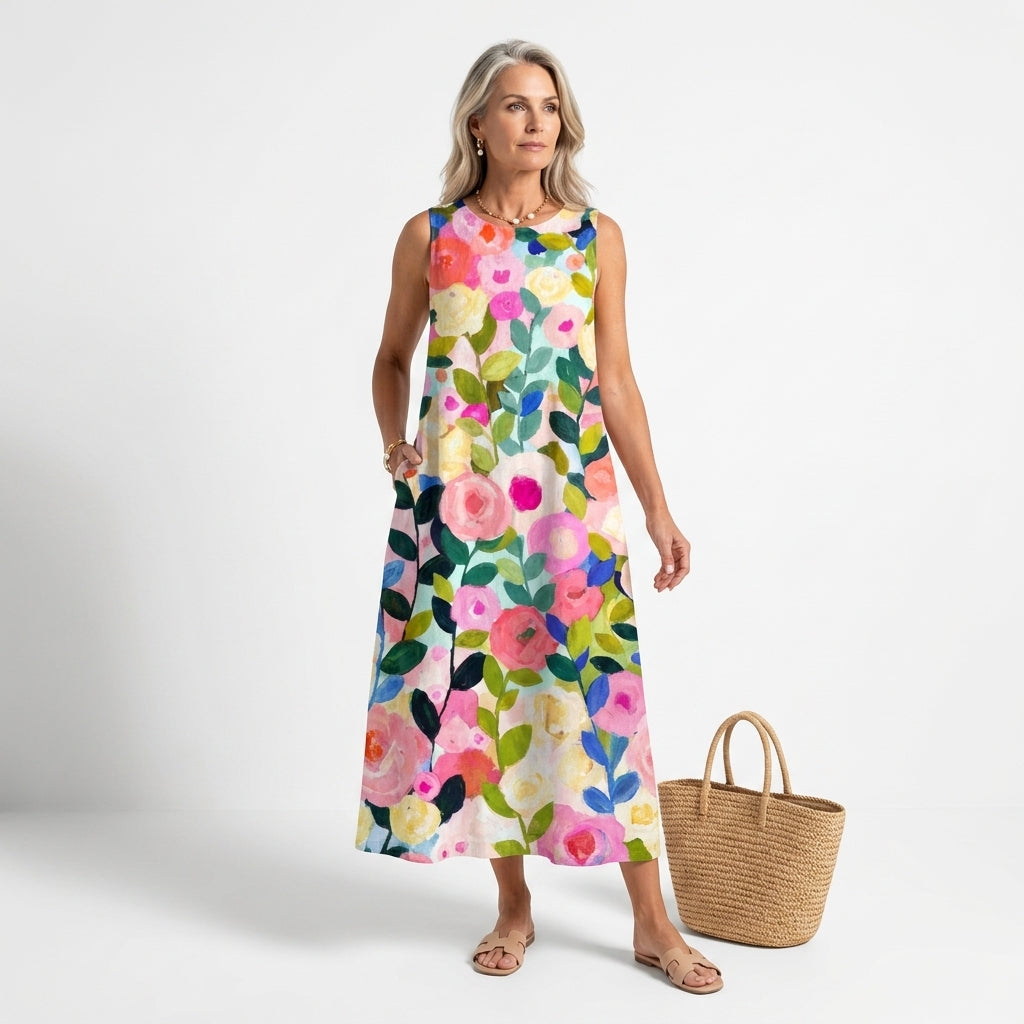 Pono - Robe Midi Fleurie