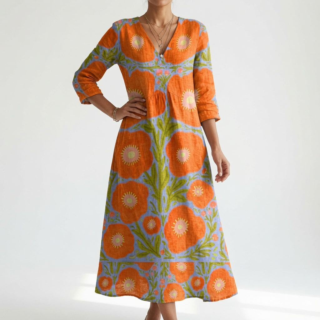 DELACROIX | Robe de Confort Quotidien Amaya