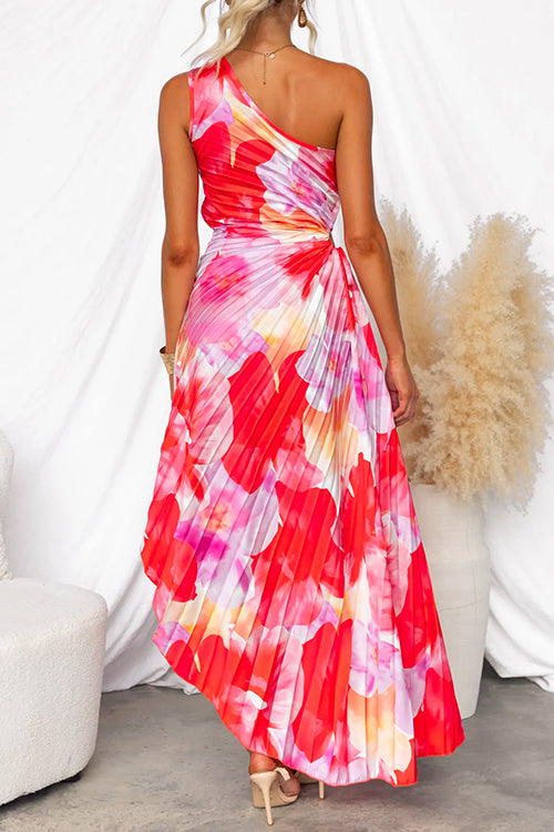 Yanira™ | Robe Plissée à Épaule Dénudée