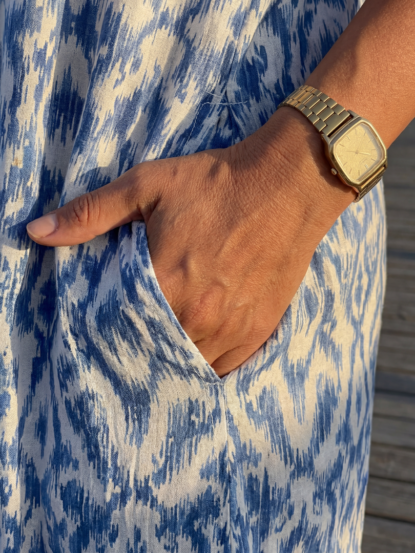 Jonah - Robe Midi Géométrique