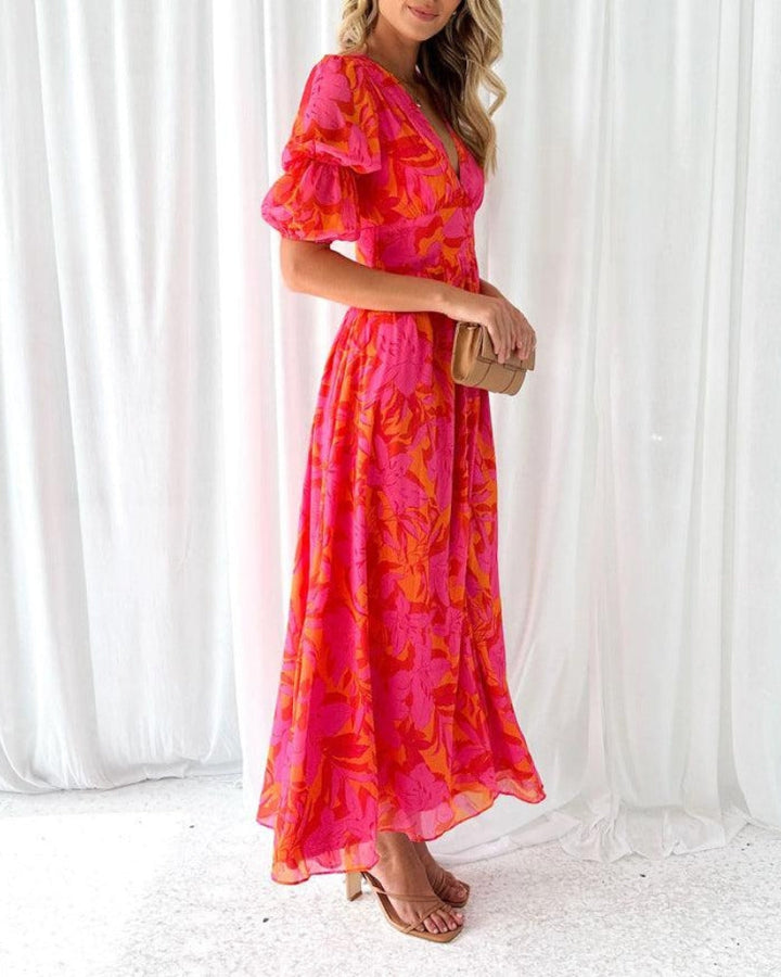 La Scintilla | Robe Maxi Éclat Solaire