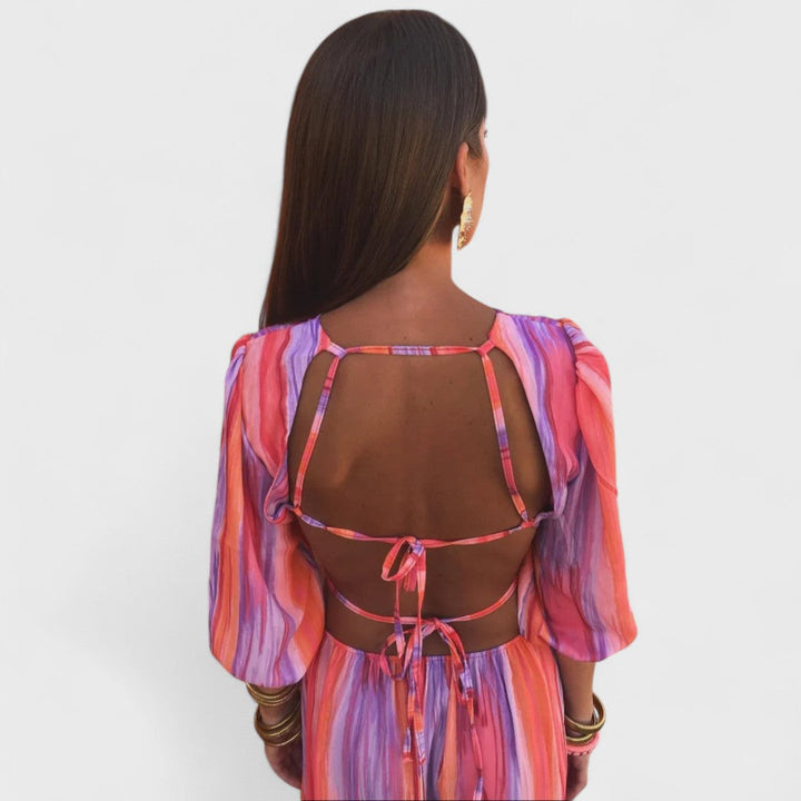 La Scintilla | Robe Maxi Éclat Riviera