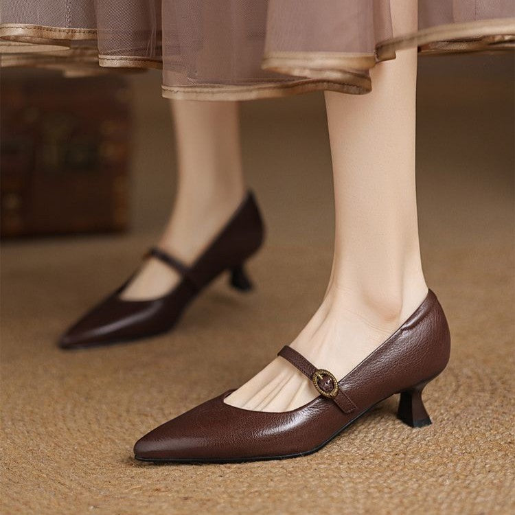 Talons Chatons en Cuir Eloria