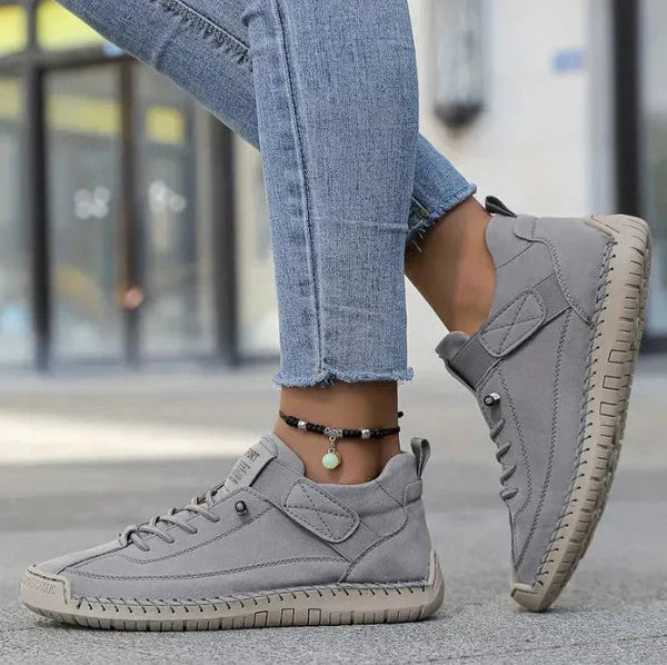 Gisela - Chaussures orthopédiques confortables effet cuir