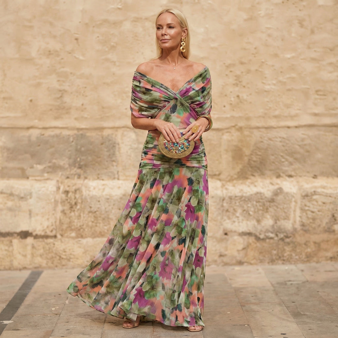 Kelsey | Robe élégante colorée